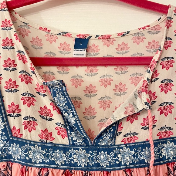 Boho dress sz L - Picture 2 of 3